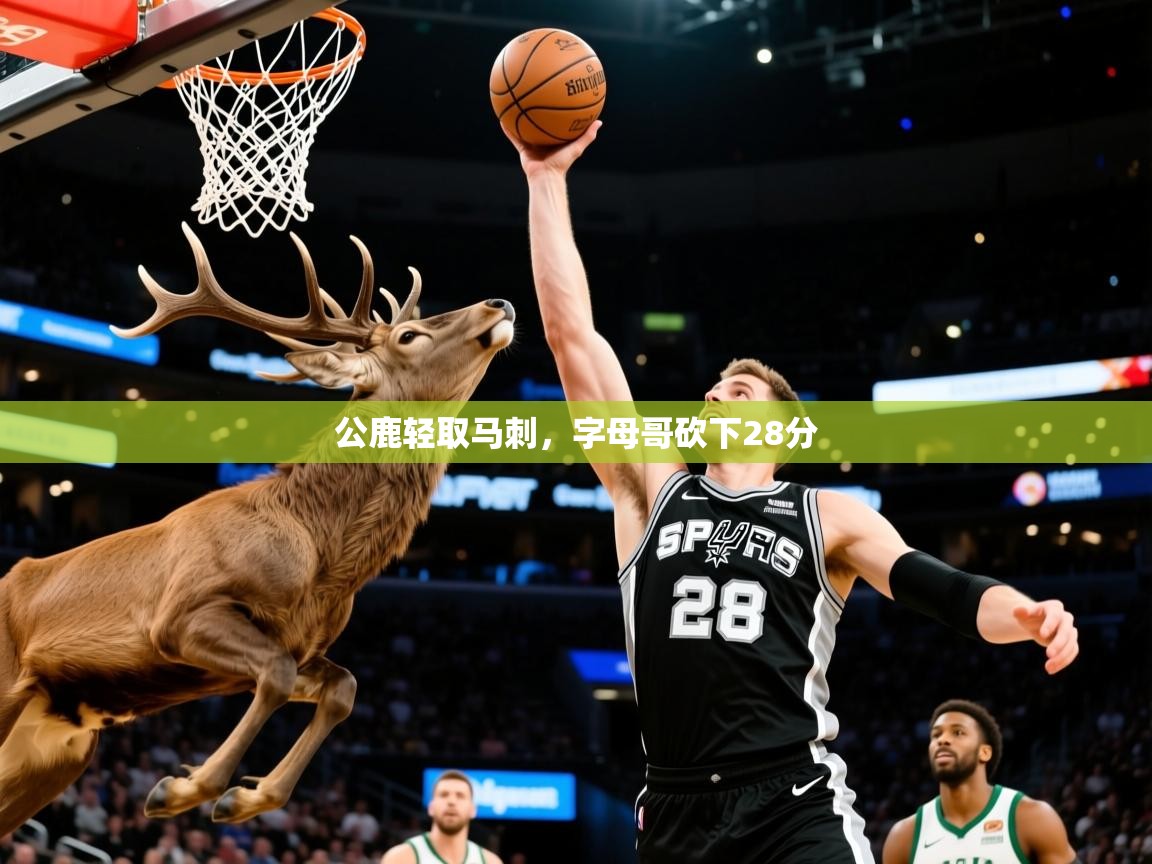 2025爱游戏体育赛事公鹿轻取马刺,字母哥砍下28分 第1张