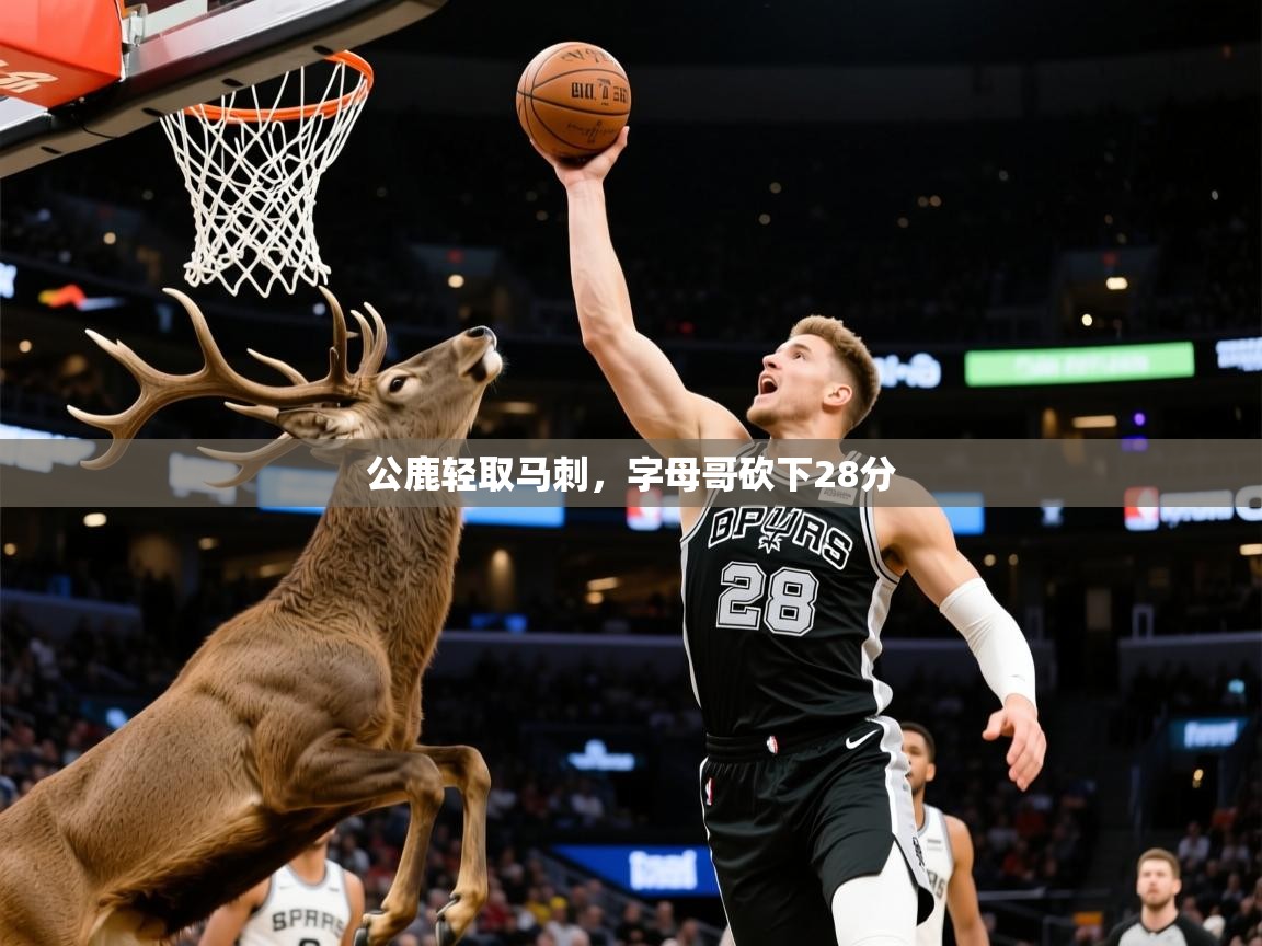 2025爱游戏体育赛事公鹿轻取马刺,字母哥砍下28分 第3张