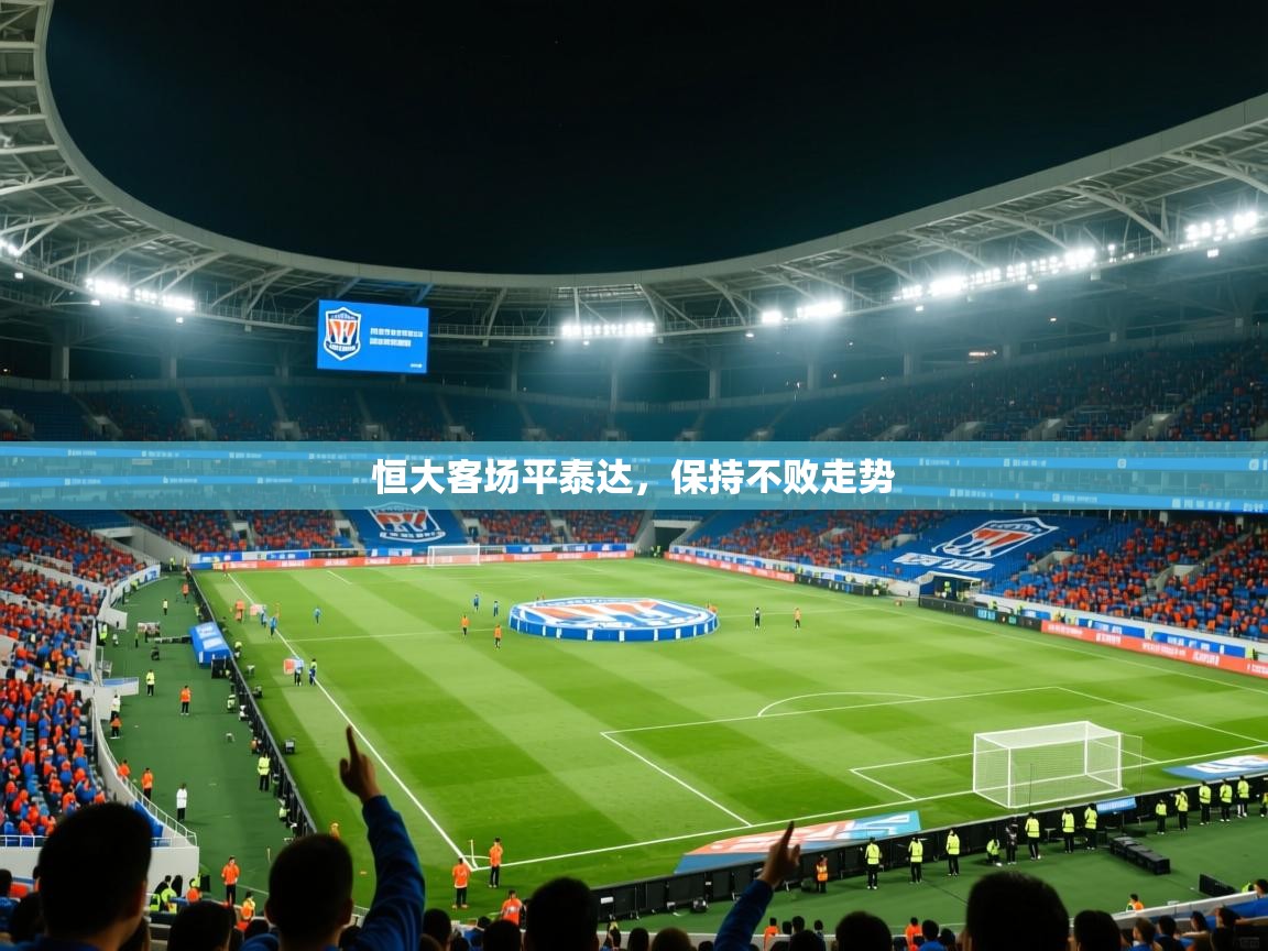 2025爱游戏体育官网网页登录网页版恒大客场平泰达，保持不败走势  第1张